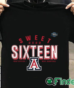 Arizona Wildcats 2022 NCAA Mens Basketball Tournament March Madness Sweet Sixteen Jumpball Tee Shirt