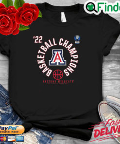 Arizona Wildcats 2022 PAC 12 Mens Basketball Champions Shirt