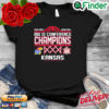 Arizona Wildcats 2022 PAC 12 Mens Basketball Conference Tournament Champions Shirt