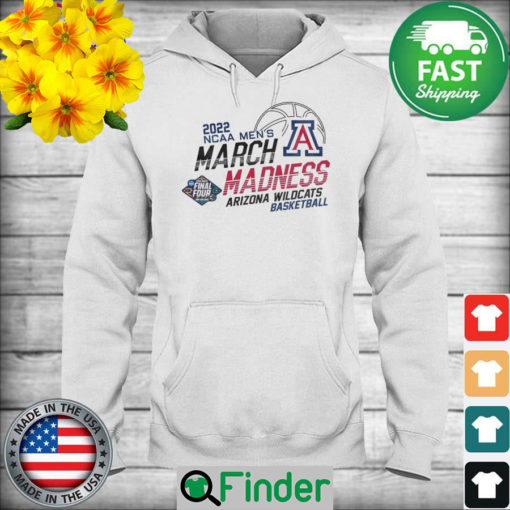 Arizona Wildcats basketball 2022 NCAA mens March Madness Final Four New Orleans Hoodie