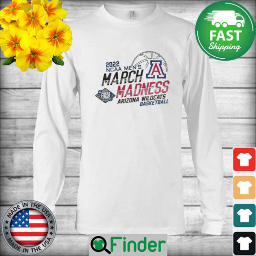 Arizona Wildcats basketball 2022 NCAA mens March Madness Final Four New Orleans Long Sleeve