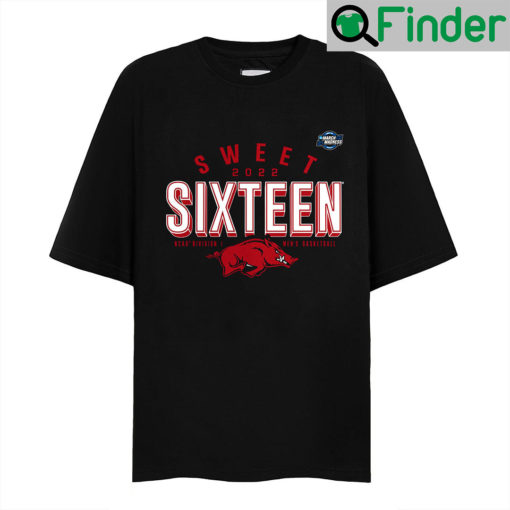 Arkansas Razorbacks Sweet Sixteen 2022 T Shirt