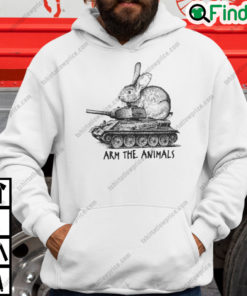 Arm The Animals Bunny Easter Day Hoodie