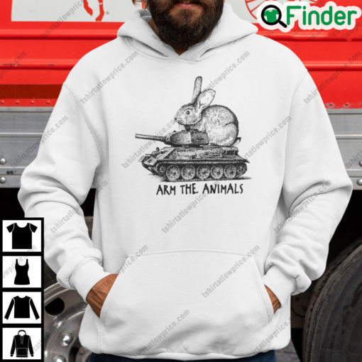 Arm The Animals Bunny Easter Day Hoodie