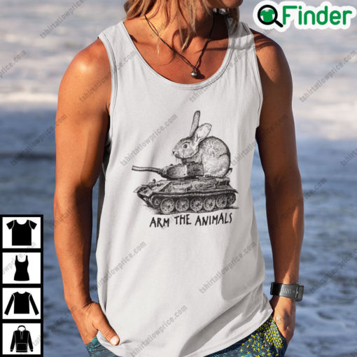 Arm The Animals Bunny Easter Day Shirt