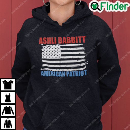 Ashli Babbitt Hoodie Cowboys For Trump