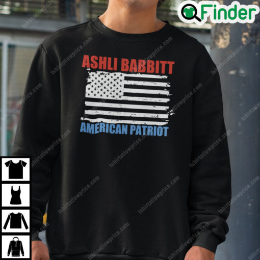 Ashli Babbitt Sweatshirt Cowboys For Trump