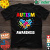 Autism Awareness Heart Puzzle Kindness T Shirt