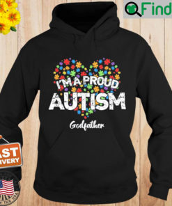 Autism Awareness Im a Proud Autism Godfather Hoodie