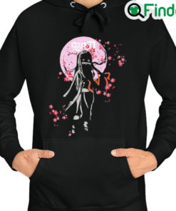 Awesome Nezuko Sakura Demon Slayer Hoodie