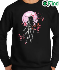 Awesome Nezuko Sakura Demon Slayer Sweatshirt