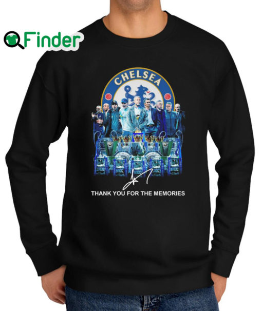 Awesome chelsea Roman Abramovich Coach thank you for the memories signature sweatshirt