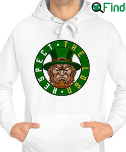 Awesome glen Davis Respect The Logo Angry Leprechaun Hoodie