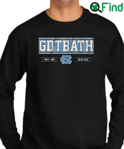 Awesome north Carolina Basketball GDTBATH Sweatshirt