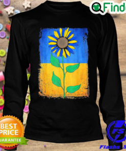 Awesome sunflower Ukraine Flag vintage shirt I Stand With Ukraine Peace Ukraine Sweatshirt