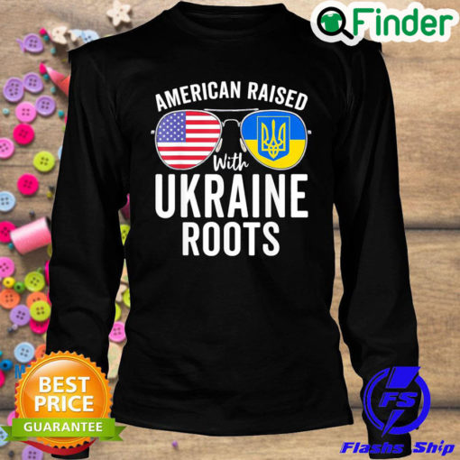 Awesome sunglasses with Ukraine Roots USA Ukrainian Flag Peace Ukraine Sweatshirt