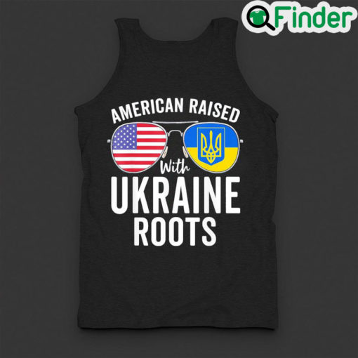 Awesome sunglasses with Ukraine Roots USA Ukrainian Flag Peace Ukraine Tank Top