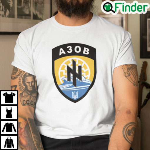 Azov Battalion Tee Shirt Ukraina Azov Battalion A30b