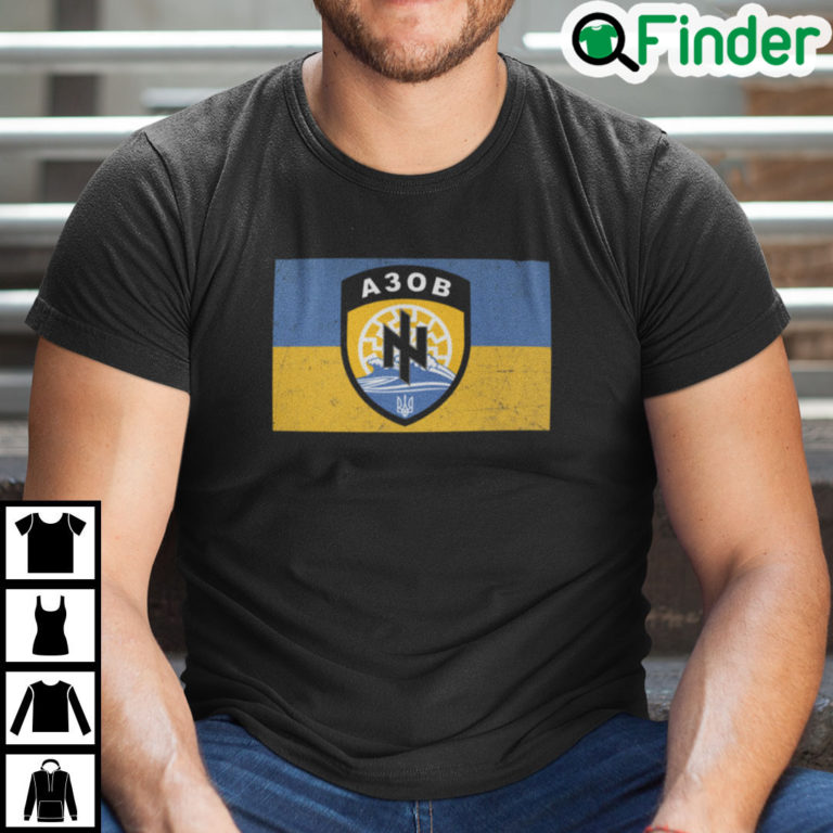 Azov Battalion T-Shirt Ukraina Azov Battalion A30b - Q-Finder Trending ...