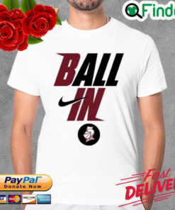 Ball In Bellarmine University Football Shirt