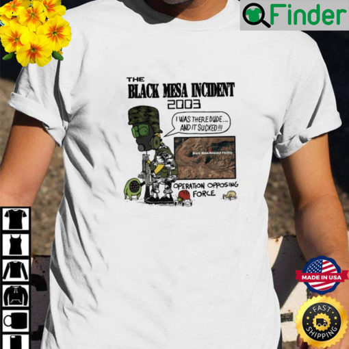 Bart Simpson The Black Mesa Incident 2003 Shirt