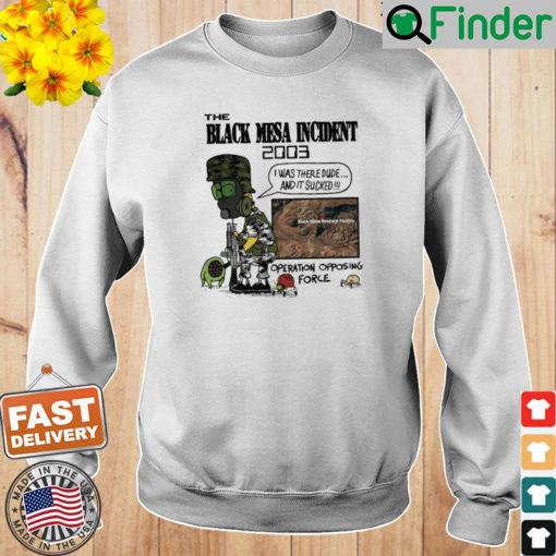 Bart Simpson The Black Mesa Incident 2003 Sweatshirt