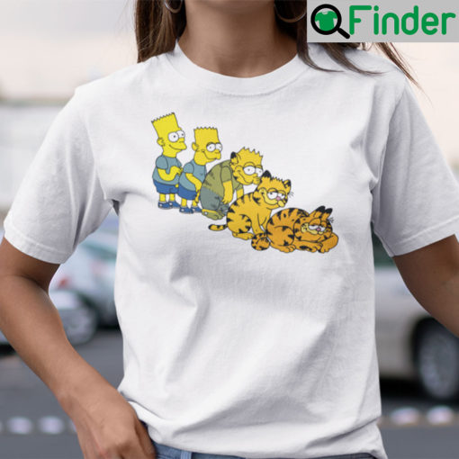 Bart To Garfield Animorph T Shirt