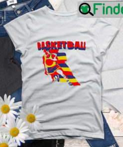 Basketball Man Colorful Art Shirt