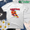 Basketball Man Colorful Art T Shirt