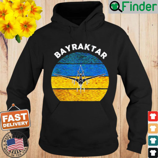 Bayraktar TB2 Turkish Drone Bayraktar Free Ukraine Hoodie