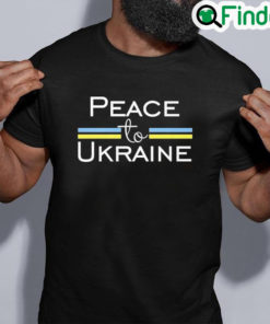 Best Peace to ukraine shirt