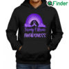 Best Trisomy 9 Awareness Day Purple Rainbow Mom Dad Parent Hoodie