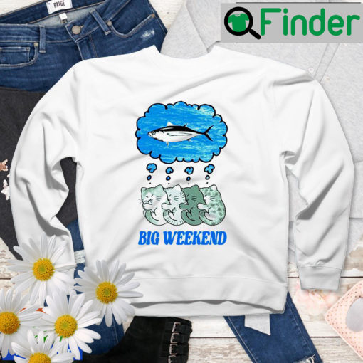 Big Weekend Cats Dreaming Sweatshirt