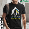 Bigfoot I Stand With Ukraine Shirt