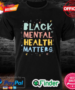 Black Mental Health Matters Vintage Shirt