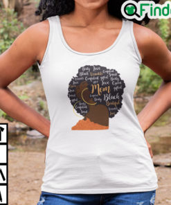 Black Mom Black History Tank Top