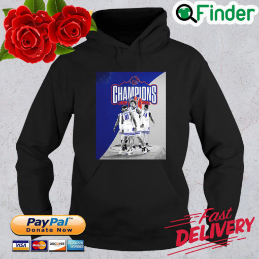 Boise State Broncos Are The MW Tournament Champions Hoodie