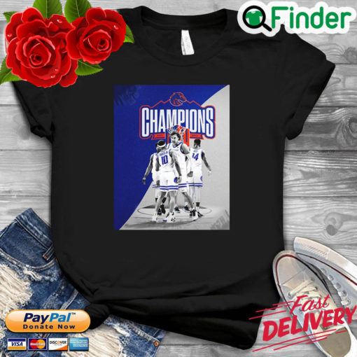 Boise State Broncos Are The MW Tournament Champions Shirt