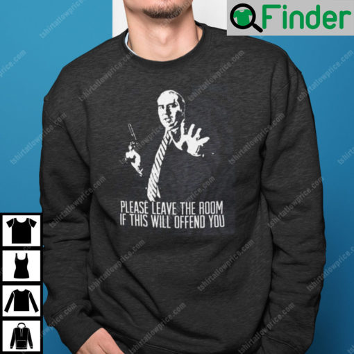 Budd Dwyer Sweatshirt Please Leave The Room If This Will Offend You