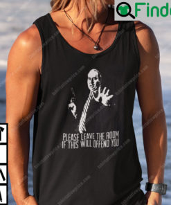 Budd Dwyer Tank Top Please Leave The Room If This Will Offend You