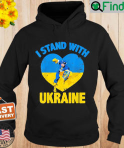 Captain Ukraine Support Ukrainian Flag I Stand With Ukraine Hoodie