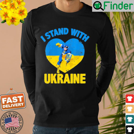 Captain Ukraine Support Ukrainian Flag I Stand With Ukraine Sweatshirt