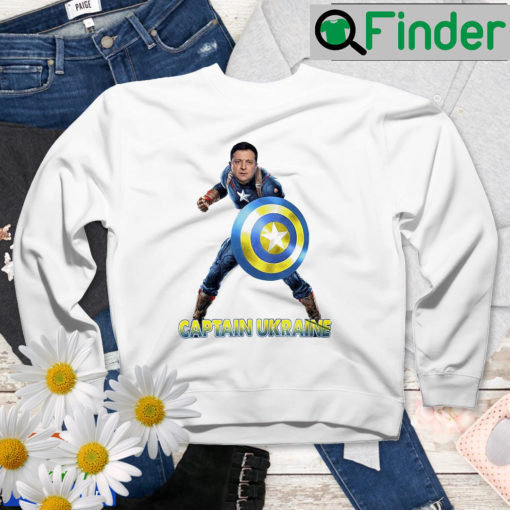 Captain Ukraine Zelenskyy Not A Ride Peace Ukraine Sweatshirt