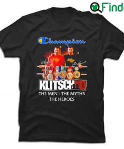 Champion Klitschko the men the myths the heroes signatures sport shirt