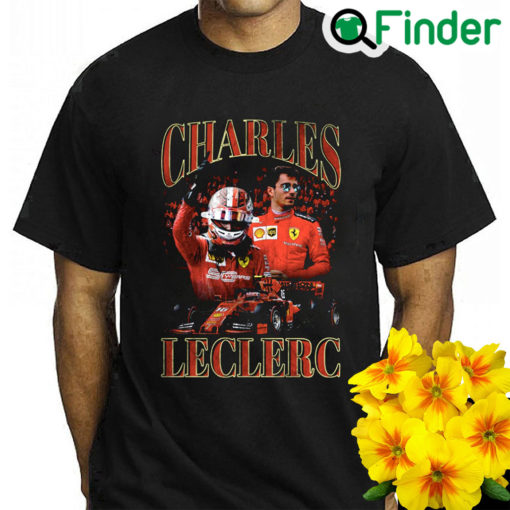 Charles Leclerc F1 Ferrari 90s Vintage Shirt