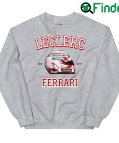 Charles Leclerc Formula One Racing Ferrari Unisex Sweatshirt