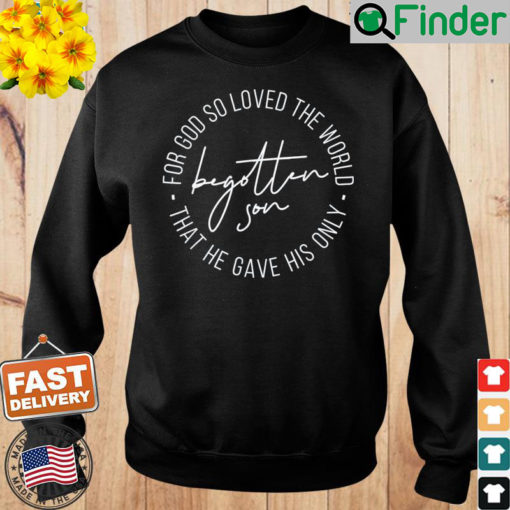 Christian Easter Bible Quote Family Matching Easter Jesus Sweatshirt