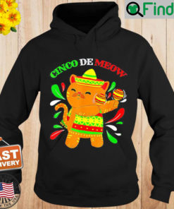 Cinco De Meow Ideas Cinco De Mayo Cat Lover Owner Hoodie