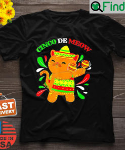 Cinco De Meow Ideas Cinco De Mayo Cat Lover Owner Shirt 1