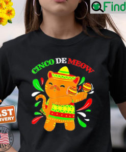 Cinco De Meow Ideas Cinco De Mayo Cat Lover Owner T Shirt